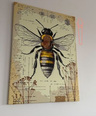 Odkrijte osupljivo sliko čebele! Naša najljubša stranka je dokončala sliko čebele po številkah. Odkrijte čarobnost...